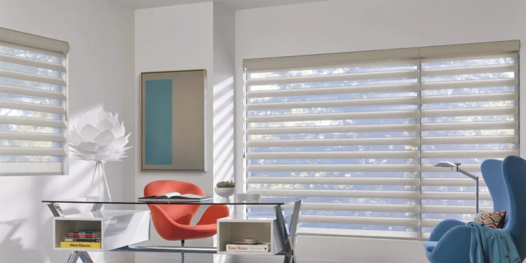 Serene™ Textured Horizontal Fabric in Brooke