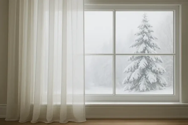 Winter Light, Warm Vibes: Combining Sheer Shades & Drapery for Seasonal Comfort